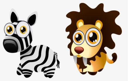Transparent Zebra Clipart Png - Zebra Animation, Png Download, Transparent PNG