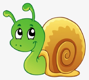 Use These Free Images Of Funny Snails Cartoon Garden - Cartoon Images Of Snail, HD Png Download, Transparent PNG