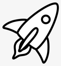 Rocket Clip Art Coloring Book Electronicru Picture - Black And White Rocket, HD Png Download, Transparent PNG
