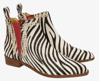 Ankle Boots Marlin 10 Hairon Zebra Vacchetta - Melvin & Hamilton, HD Png Download, Transparent PNG