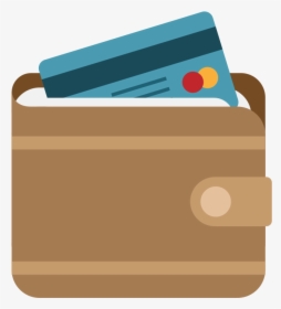 Wallet Flat Icon - Animated Wallet Gif, HD Png Download, Transparent PNG