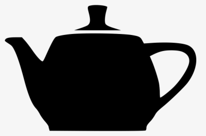 Utah Teapot Kettle Silhouette - Teapot Png, Transparent Png, Transparent PNG