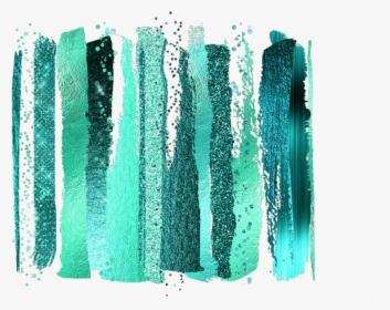 #overlay #smear #smudge #painting #paint #turquoise - Teal Paint Strokes, HD Png Download, Transparent PNG