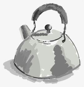 Kettle Png Transparent Image - Tea Kettle Cartoon Png, Png Download, Transparent PNG