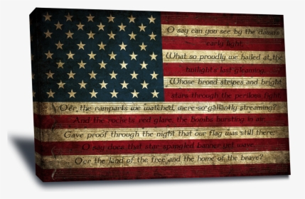 Ray Dominey Gallery - American Flag With National Anthem, HD Png Download, Transparent PNG