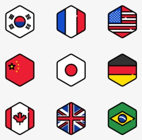 Essential Set - Banderas Png Icon, Transparent Png, Transparent PNG