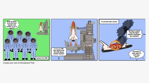 Storyboard That Space Shuttle, HD Png Download, Transparent PNG