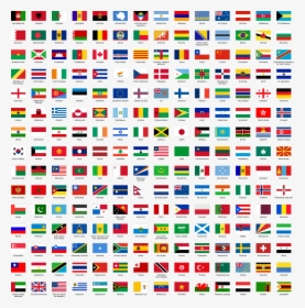 World Flags Png - Flag United Nations Countries, Transparent Png, Transparent PNG