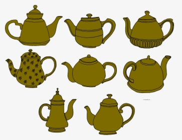 Teapot Basic Clipart Png - Teapot, Transparent Png, Transparent PNG