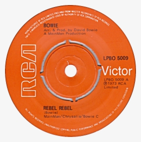 Rebel Rebel By David Bowie Uk Vinyl Pressing, HD Png Download, Transparent PNG