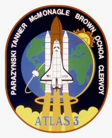 Sts 66 Patch - Space Shuttle Mission Patch, HD Png Download, Transparent PNG