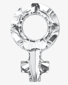 Swarovski 4876 Female Symbol Fancy Stone 30x19mm Crystal - Circle, HD Png Download, Transparent PNG