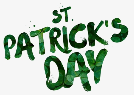 St Patrick Text Png - St Patricks Day, Transparent Png, Transparent PNG