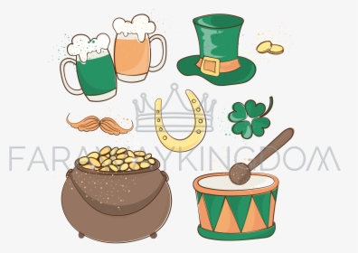 Patrick Beer Saint Patrick Day Vector Illustration - Saint Patrick's Day, HD Png Download, Transparent PNG