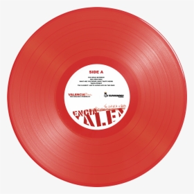Red Vinyl Record Png, Transparent Png, Transparent PNG