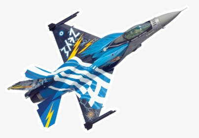 F16 Png -outdoor Vinyl Sticker F16 Hellenic Air Force - General Dynamics F-16 Fighting Falcon, Transparent Png, Transparent PNG