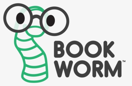 Bookworm - Bookworm Logo, HD Png Download, Transparent PNG