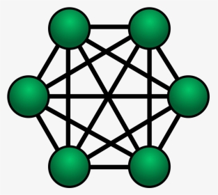 Mesh And Star Network, HD Png Download, Transparent PNG
