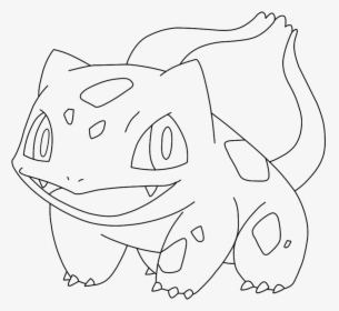 Bulbasaur Pokemon Clipart Black And White, HD Png Download, Transparent PNG