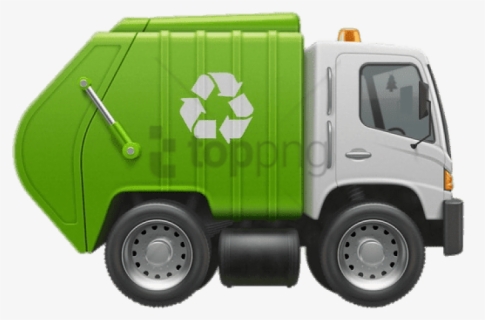 Tiny Garbage Truck - Garbage Truck Icon Png, Transparent Png, Transparent PNG