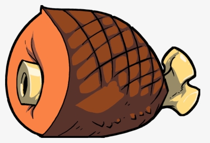 Viking Squad Ham Cartoon Food - Cartoon Ham Png Transparent, Png Download, Transparent PNG