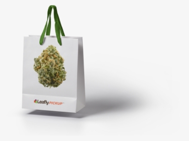 Gravity Leafly Shopping Bag Mockup Vol 2 Copy@3x - Leafly Pickup, HD Png Download, Transparent PNG