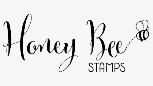 Logo Postage Stamps Calligraphy - Honey Bee Stamps Logo, HD Png Download, Transparent PNG