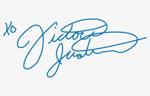 Victoria Justice Signature - Firma De Victoria Justice, HD Png Download, Transparent PNG
