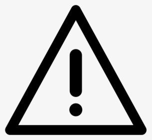 Caution Sign - Exclamation Mark Triangle, HD Png Download, Transparent PNG