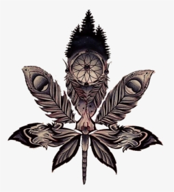 Weed - Weed Tattoo, HD Png Download, Transparent PNG