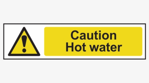 Hot Water` Sign 200mm X 50mm - Sign, HD Png Download, Transparent PNG