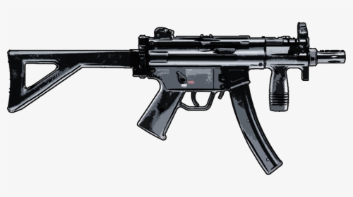 Heckler & Koch Mp5 Submachine Gun - Heckler & Koch Mp5 Submachine Gun, HD Png Download, Transparent PNG