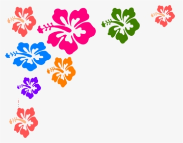 Free Png Colorful Floral Corner Borders Png Png Image - Vector Colorful Flowers Png, Transparent Png, Transparent PNG