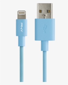 Http - //www - Pny - Eu/data/products/article Large/884 - Blue Lightning Usb Cable, HD Png Download, Transparent PNG
