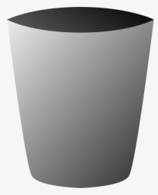 Garbage, Bin, Can, Glass, Recycle Bin, Refuse, Trash - Open Trash Can Clip Art, HD Png Download, Transparent PNG