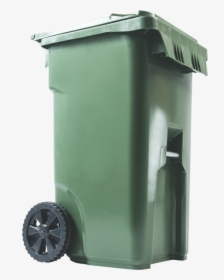 Green Garbage Cart, HD Png Download, Transparent PNG