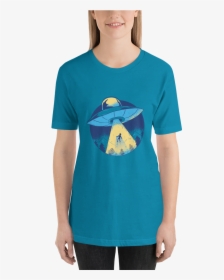 Transparent Alien Spaceship Png - Long In Length Shirt Women, Png Download, Transparent PNG