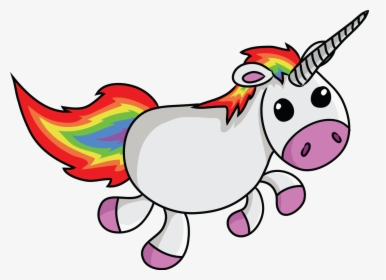 Download Unicorn Png Free Download For Designing Use - Cartoon Unicorn Clear Background, Transparent Png, Transparent PNG