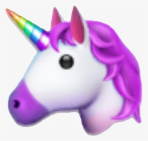#emoji #unicorn #face #unicornday - Transparent Iphone Unicorn Emoji, HD Png Download, Transparent PNG