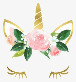 Flowers Clipart Unicorn - Unicorn Watercolor, HD Png Download, Transparent PNG