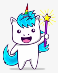 Unicorn Transparency - Wednesday Unicorn, HD Png Download, Transparent PNG