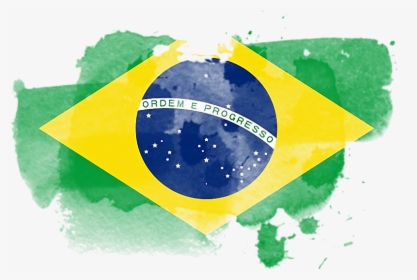 #brasil #brazil #flag - Brazil Flag Png Transparent, Png Download, Transparent PNG