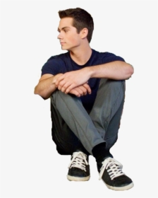 #ftestickers #people #man #sitting - Dylan O Brien Sit, HD Png Download, Transparent PNG