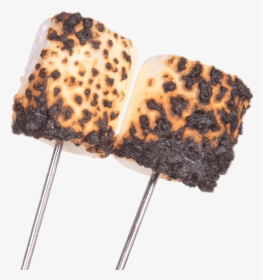 Burnt Marshmallows On Stick - Marshmallow On Stick Transparent, HD Png Download, Transparent PNG