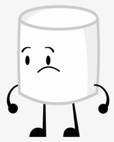 Bfdi Marshmallow , Png Download - Inanimate Insanity Apple Use Marshmallow, Transparent Png, Transparent PNG