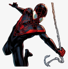 Ultimate Spider Man Web Warriors Miles Morales - Miles Morales Ultimate Spider Man Suit, HD Png Download, Transparent PNG