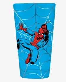 Marvel Spider-man Blue Pint Glass - Spider-man, HD Png Download, Transparent PNG