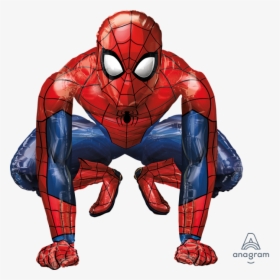 Spider Man Gliding Balloon, HD Png Download, Transparent PNG