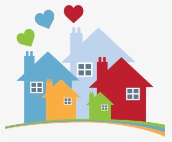 Single Family Homes Clip Art, HD Png Download, Transparent PNG