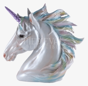 Transparent Unicorn Head Png - Unicorn Head Figurine, Png Download, Transparent PNG